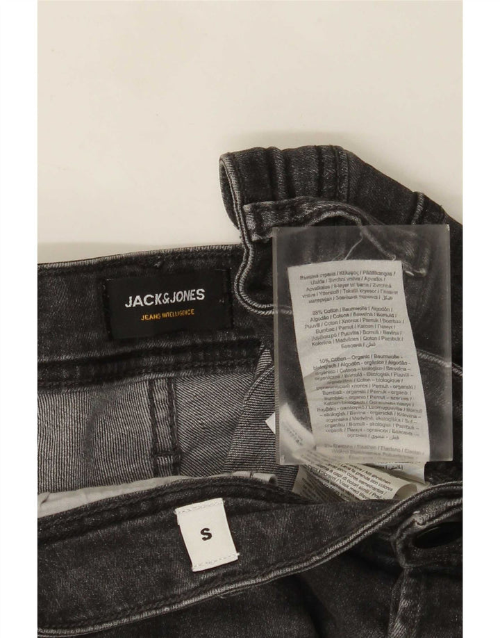 Shorts jeans masculino Jack & Jones pequeno W29 cinza