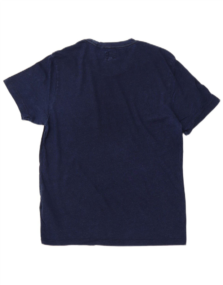 Camiseta masculina LEVI'S top pequeno algodão azul marinho