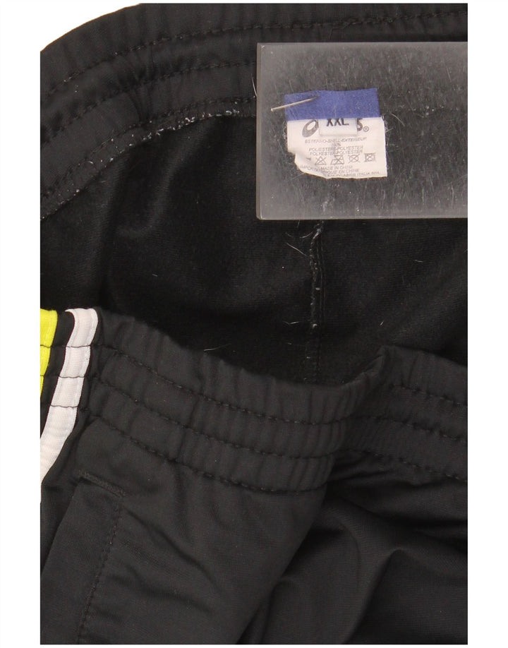 Calça de treino masculina Asics 2XL poliéster preto