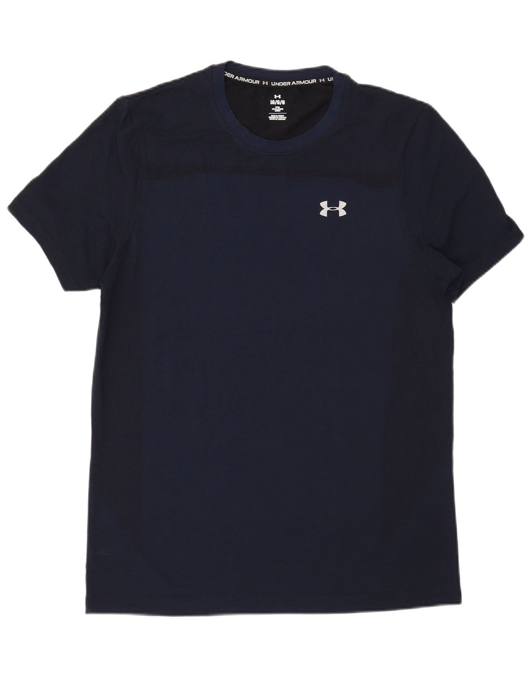 Camiseta masculina Under Armour grande nylon azul marinho