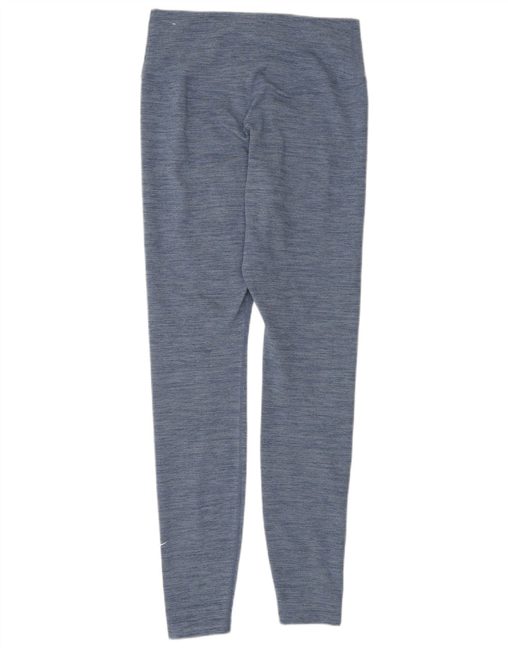 Leggings Nike Dri Fit Femininas UK 8 Pequenas Azul