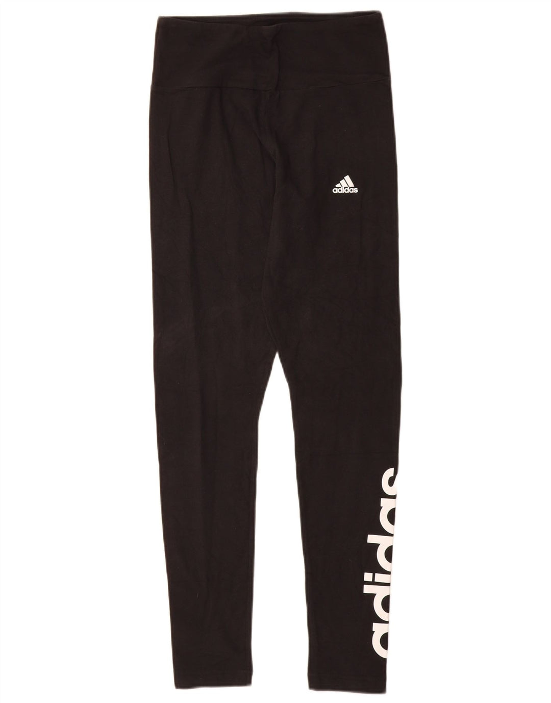 Leggings Adidas Femininas UK 8/10 Pequenas Pretas