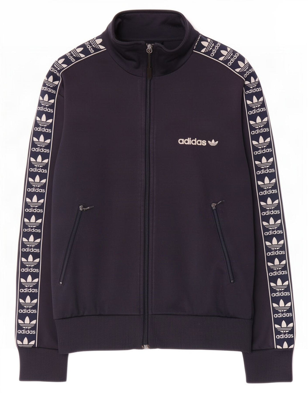Jaqueta Adidas Masculina Graphic Tracksuit XS Azul Marinho Poliéster