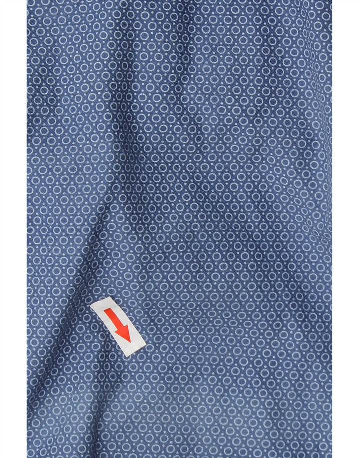 Massimo Dutti Mens Chino Shorts EU 40 Médio W31 Azul Algodão