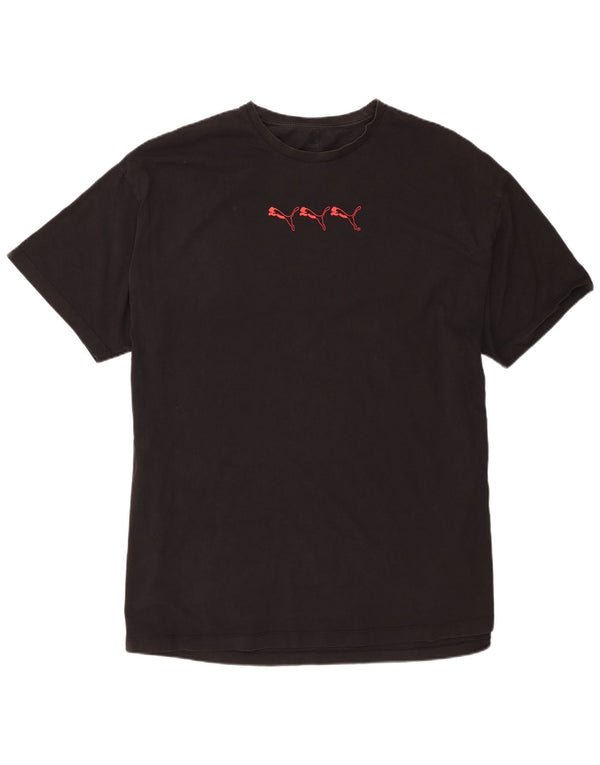 Camiseta masculina Puma Top XL algodão preto