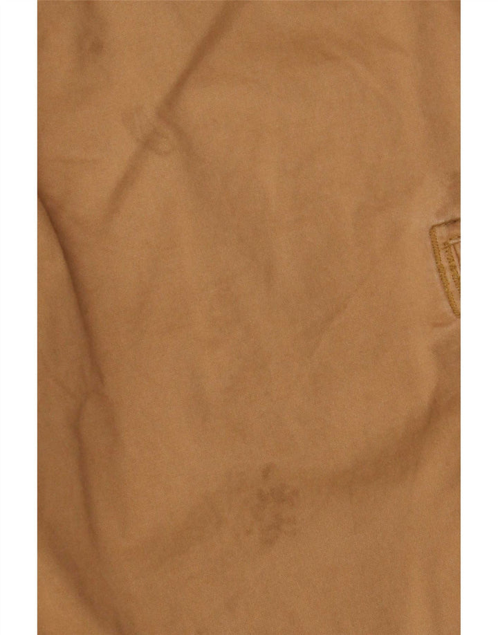 Shorts cargo masculino Fat Face W32 algodão marrom médio