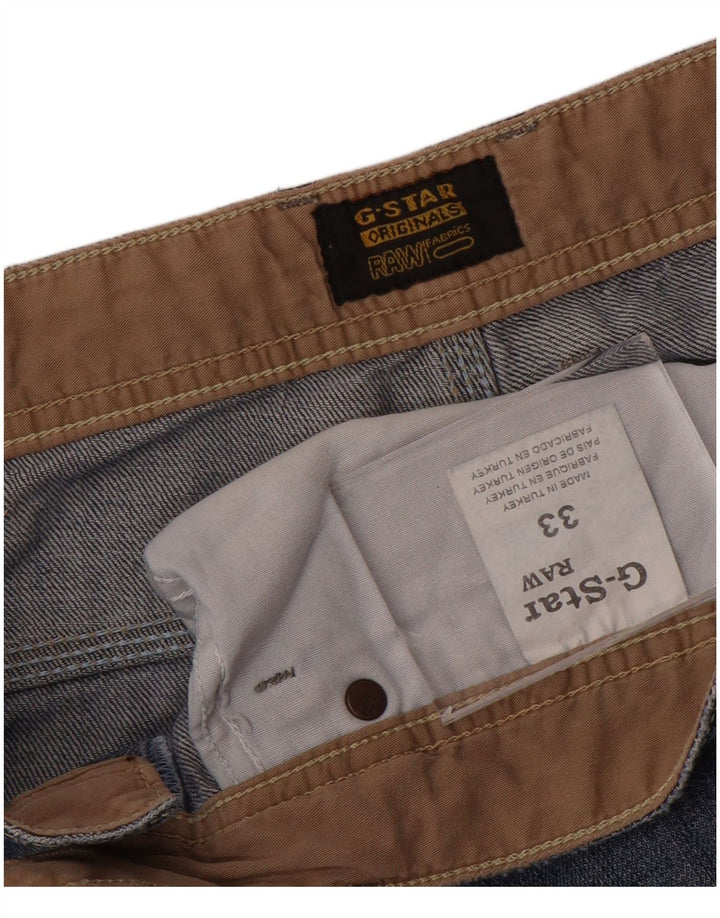 Jeans retos masculinos G-STAR W33 L31 algodão azul