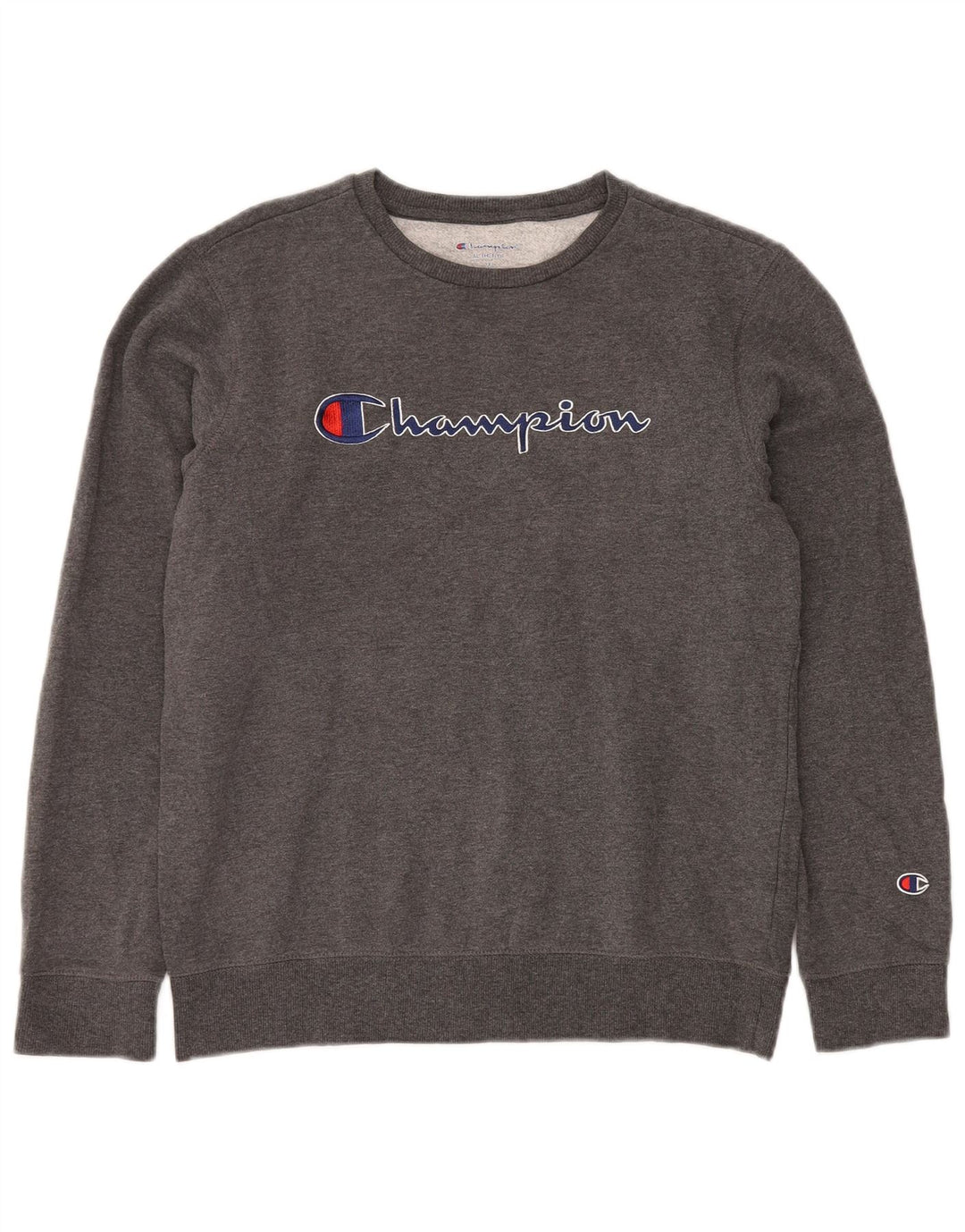 CHAMPION Suéter gráfico feminino com capuz UK 18 XL cinza