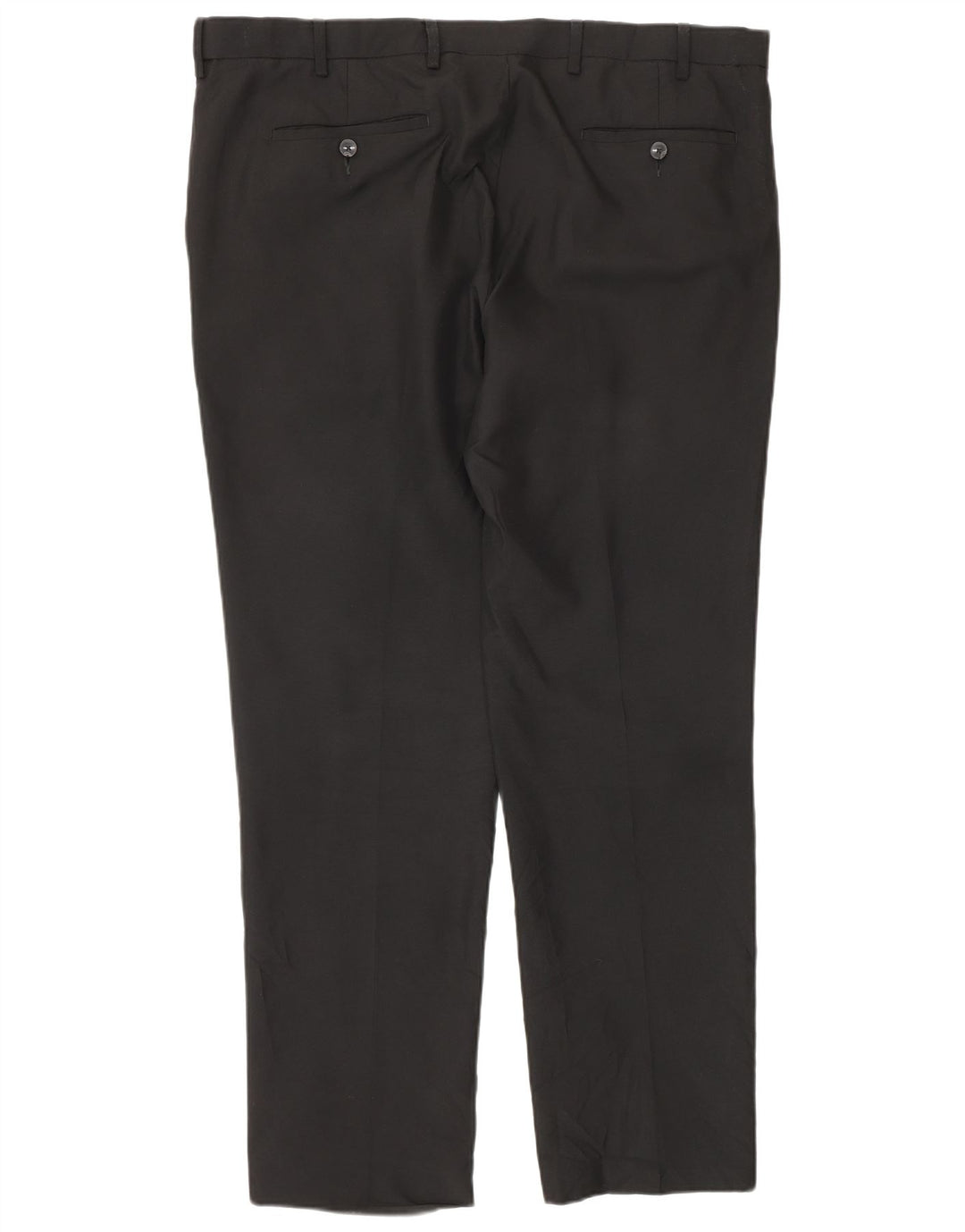 Calça masculina Marks & Spencer reta regular fit W40 L30 preta