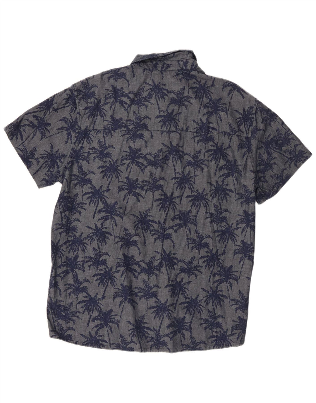 Camisa masculina com estampa abstrata Mountain Warehouse XL azul havaiana