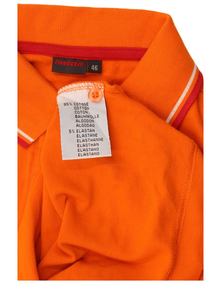 Camisa polo masculina INVICTA IT 46 algodão laranja pequeno