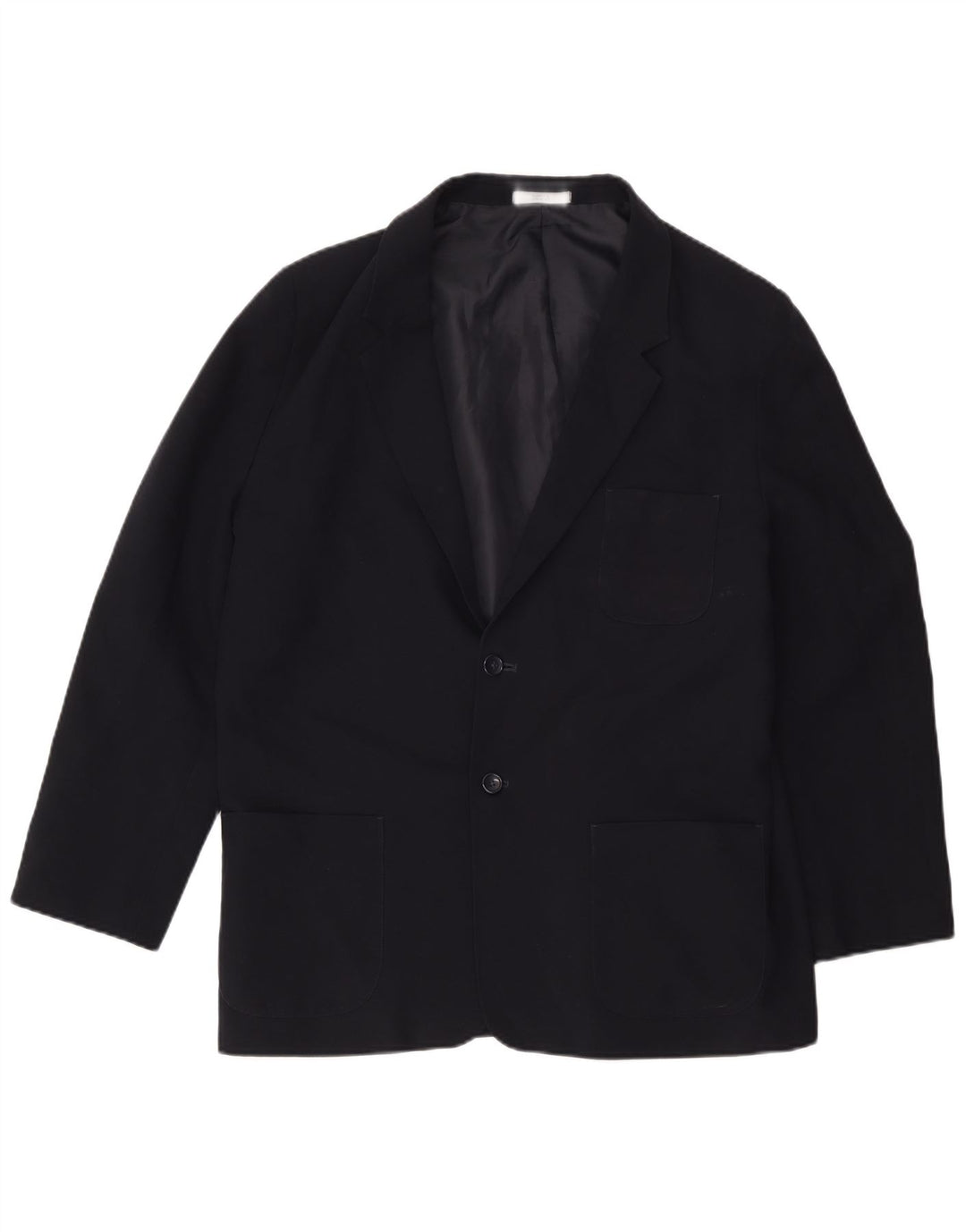 Jaqueta blazer masculina de 2 botões Marks & Spencer Reino Unido 38 azul marinho médio
