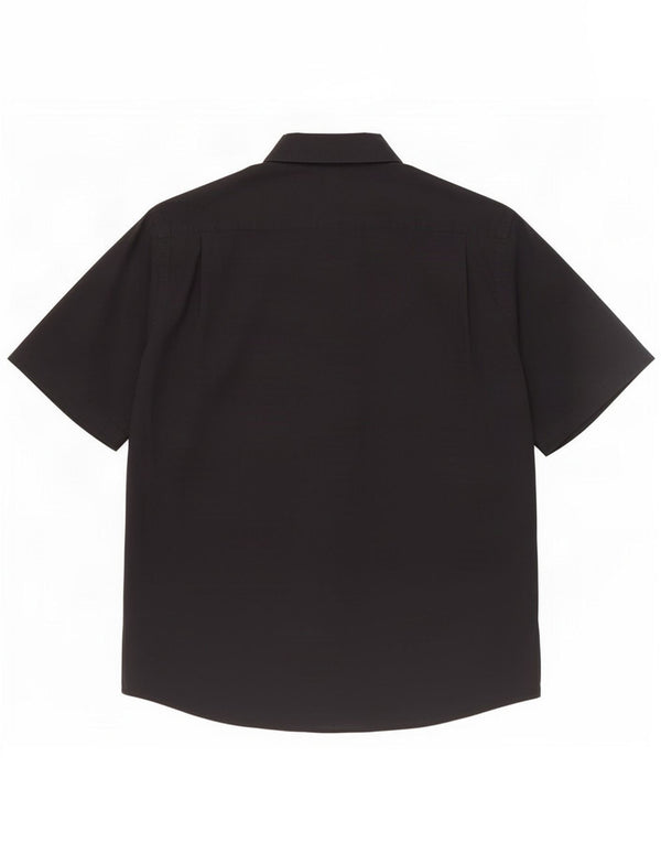 Camisa Wrangler masculina de manga curta XL algodão preto