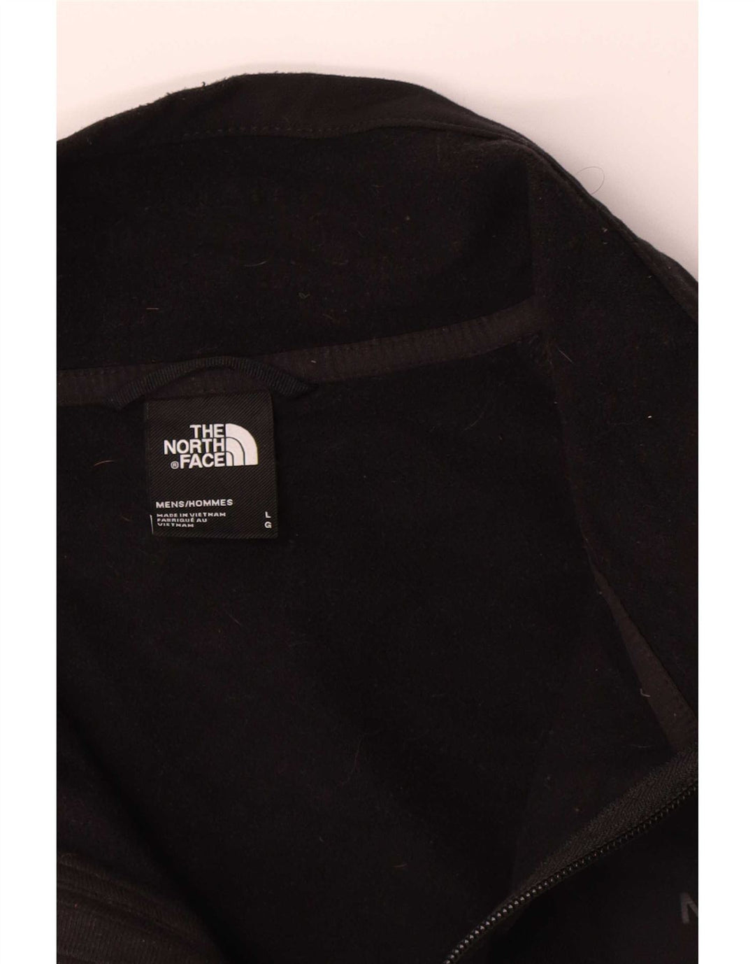 The North Face Mens Treino Top Jaqueta Grande Poliéster Preto