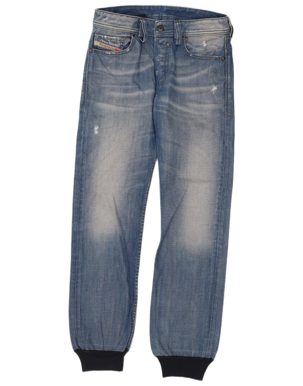 Diesel Womens Joggers Slim Jeans W26 L29 Azul Algodão
