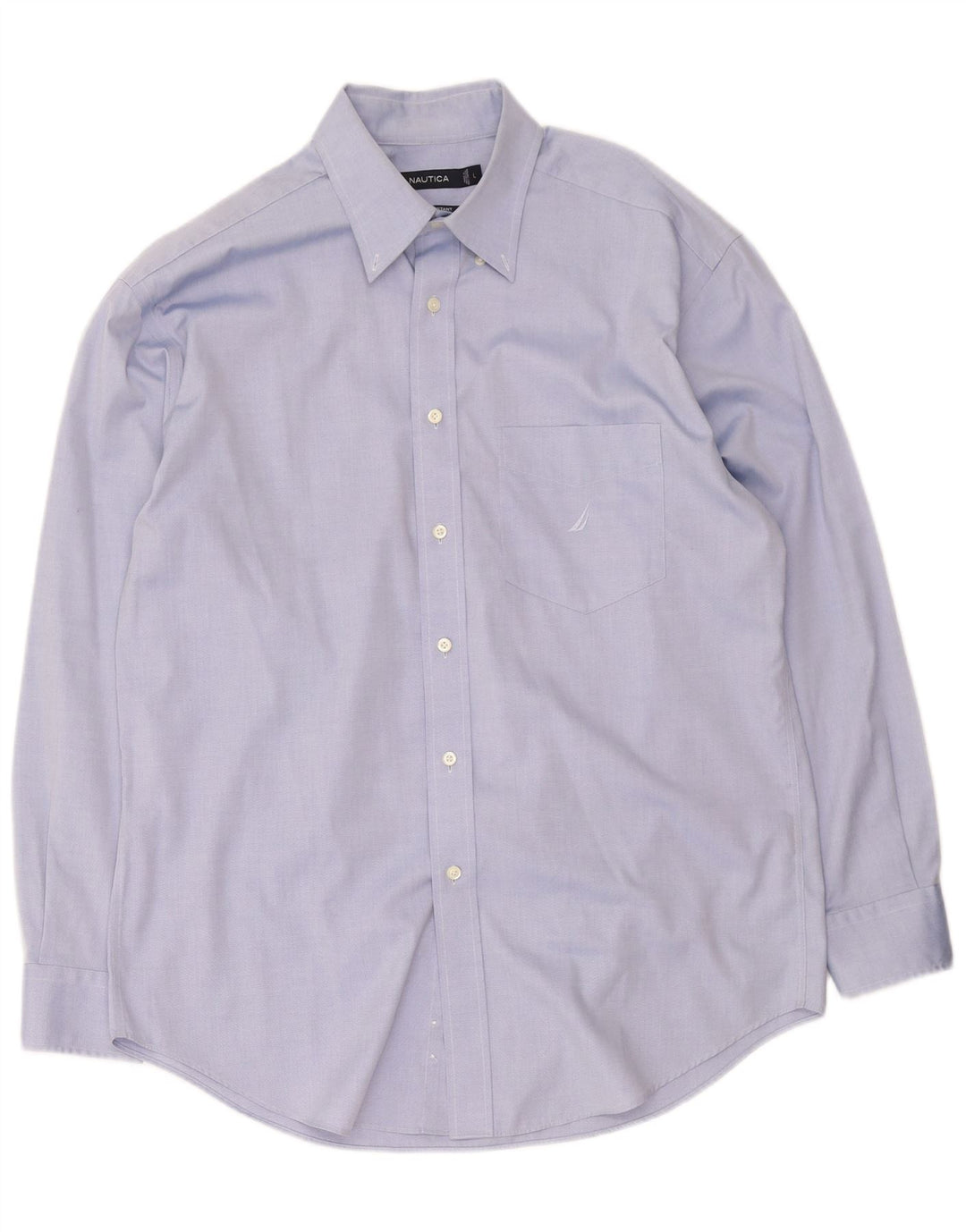 Camisa masculina Nautica grande algodão azul