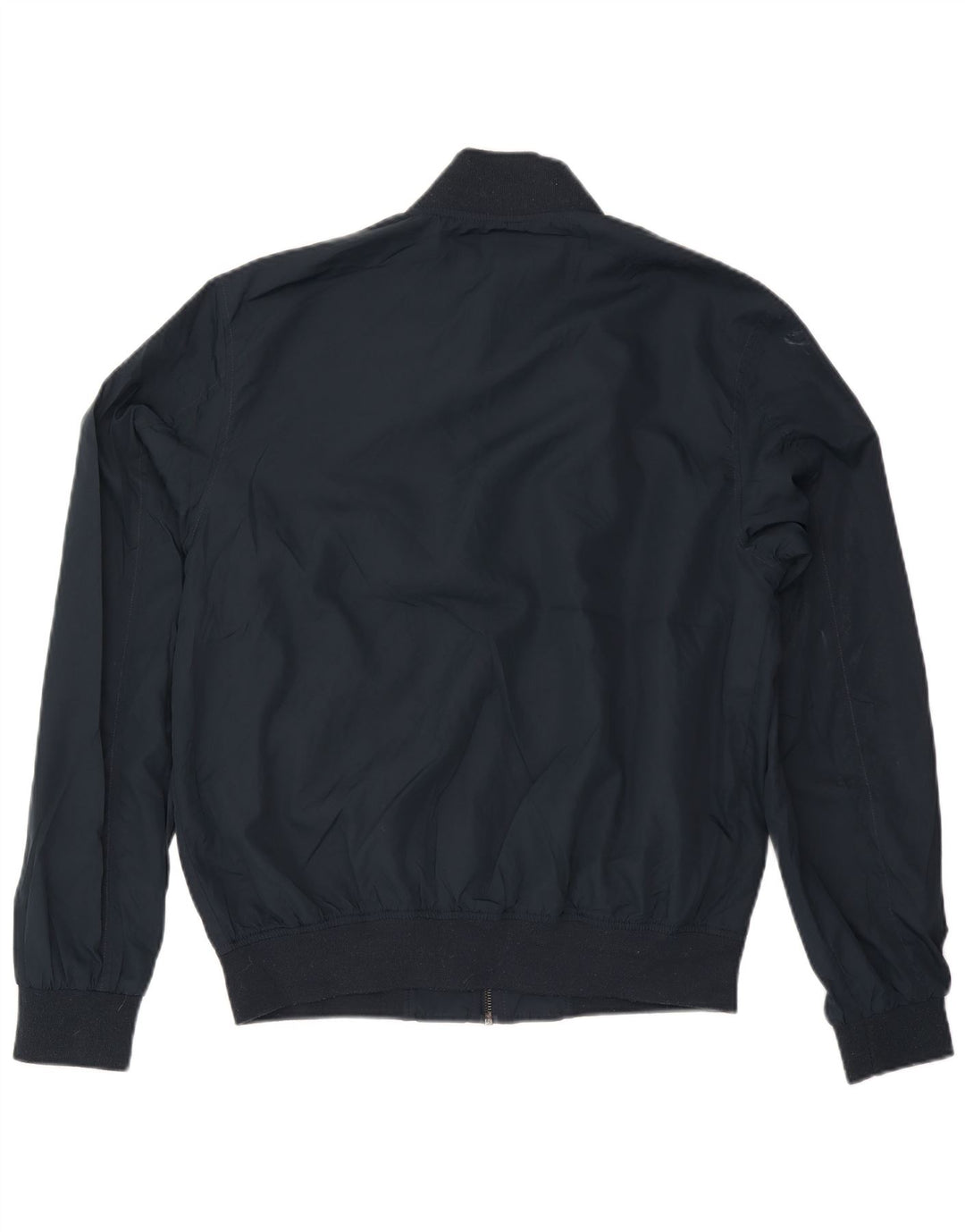 Jaqueta bomber masculina FRENCH CONNECTION UK 40 grande poliéster azul marinho