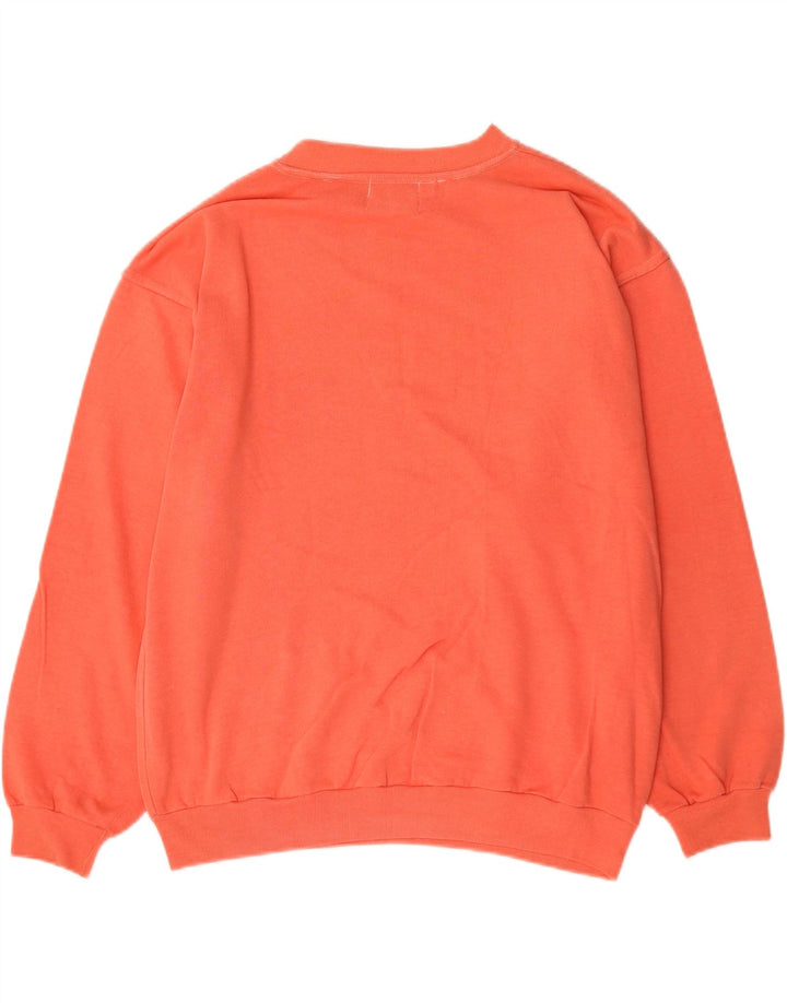 Vingar moletom gráfico masculino jumper grande algodão laranja