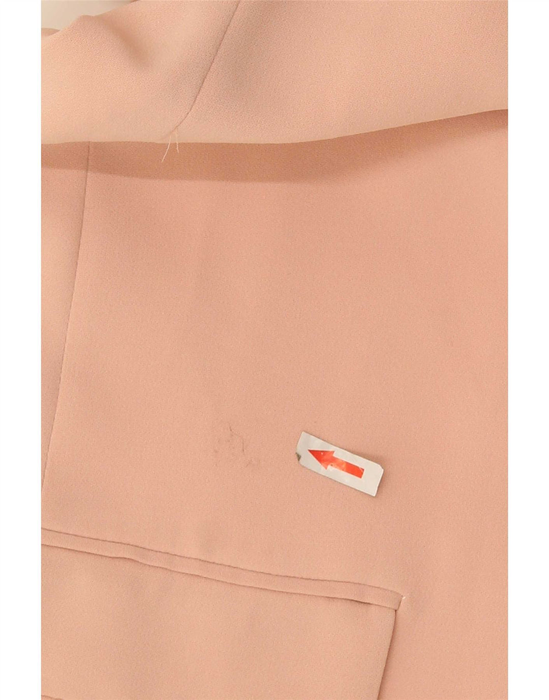 Zara Jaqueta Blazer Feminina Manga 3/4 Aberta Reino Unido 16 Grande Poliéster Rosa
