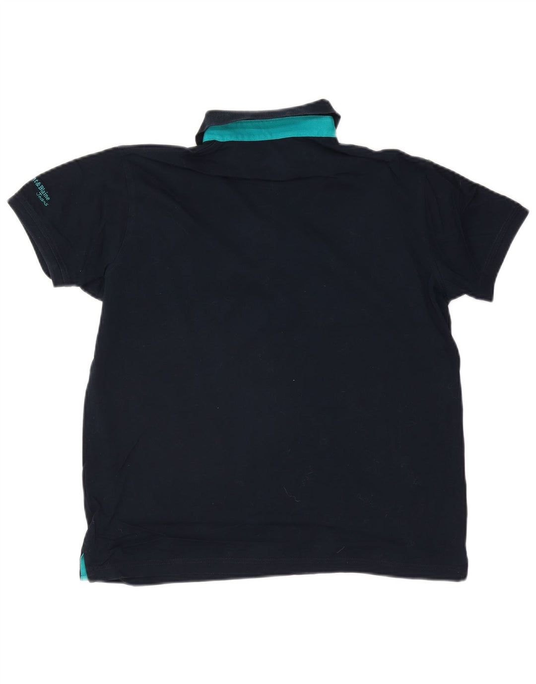 Camisa pólo masculina Harmont & Blaine grande algodão azul marinho
