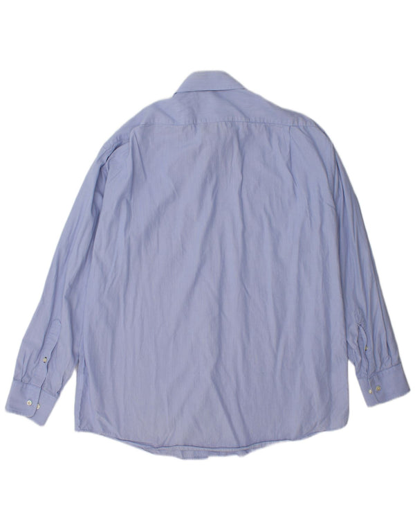 Camisa masculina Tommy Hilfiger tamanho 16 1/2 listra azul grande