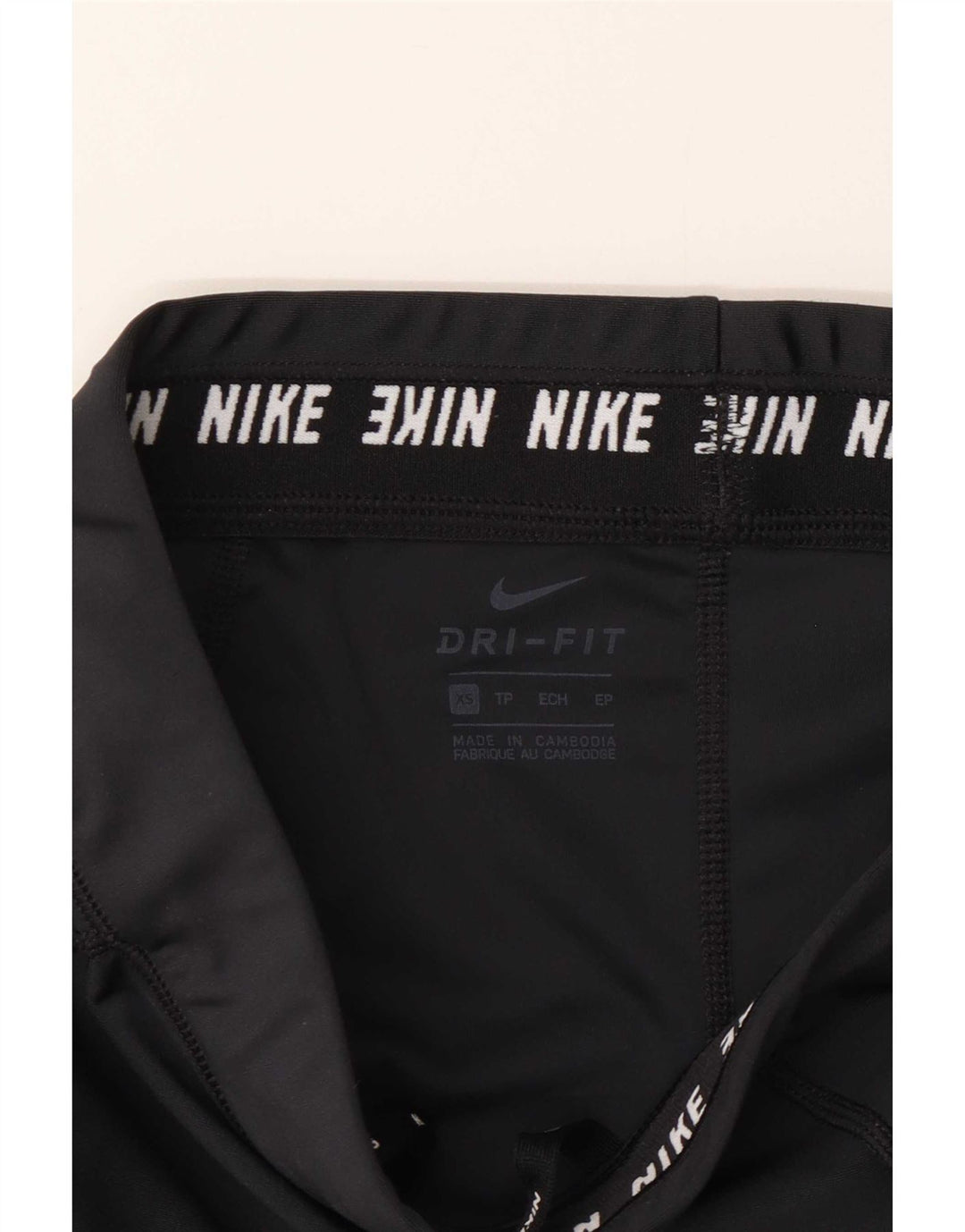 Leggings Nike Feminino UK 6 XS Poliéster Preto