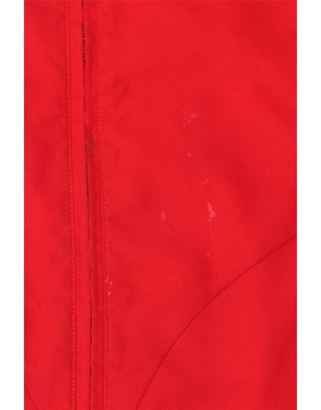 Adidas Mens Tracksuit Top Jacket UK 42/44 Grande Vermelho Colorblock Poliéster