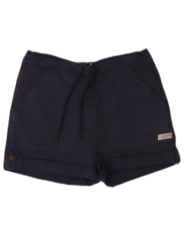 Saltrock Womens Chino Shorts W30 Medium  Navy Blue Cotton