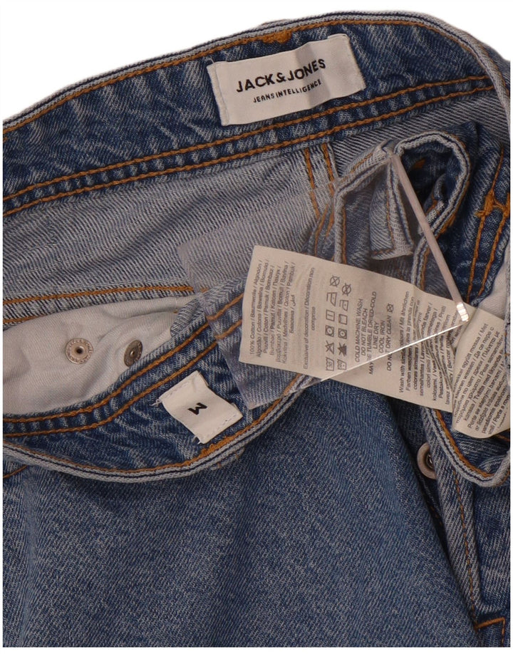 Shorts jeans masculino Jack & Jones médio W32 algodão azul
