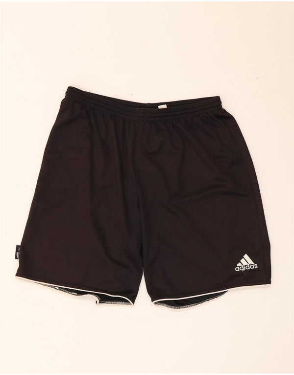 Adidas Mens Climalite Sport Shorts Grande Poliéster Preto