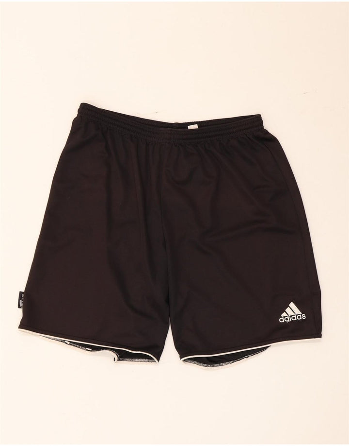 Adidas Mens Climalite Sport Shorts Grande Poliéster Preto
