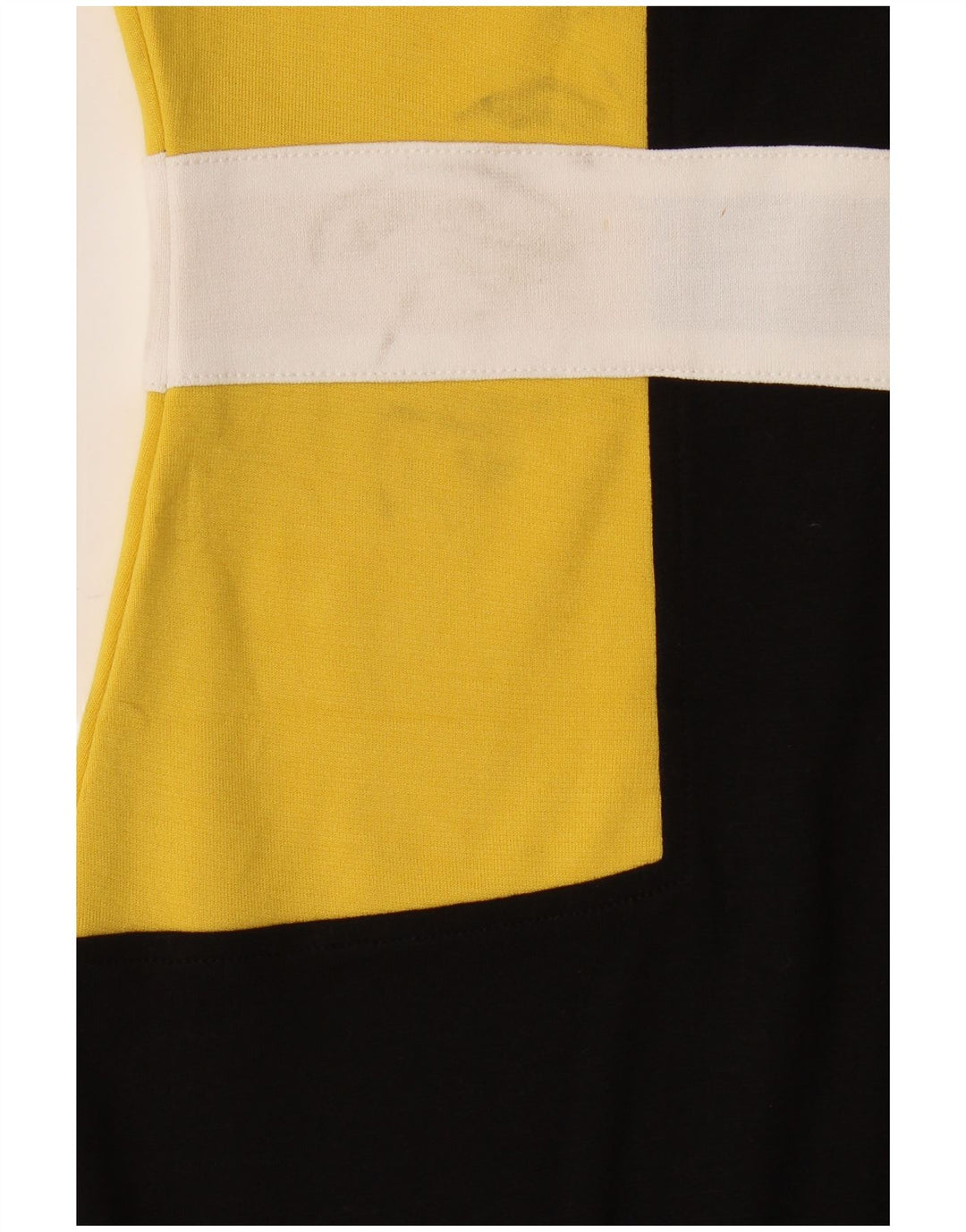 Vestido bodycon feminino French Connection UK 12 bloco colorido preto médio