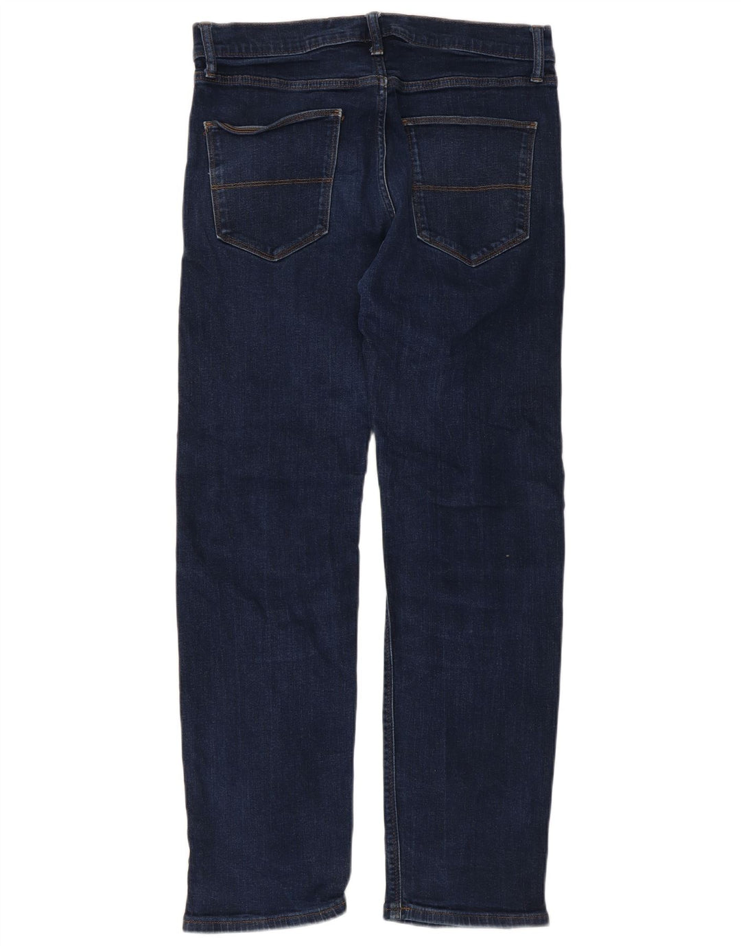 Jeans retos masculinos Marks & Spencer W32 L31 algodão azul marinho