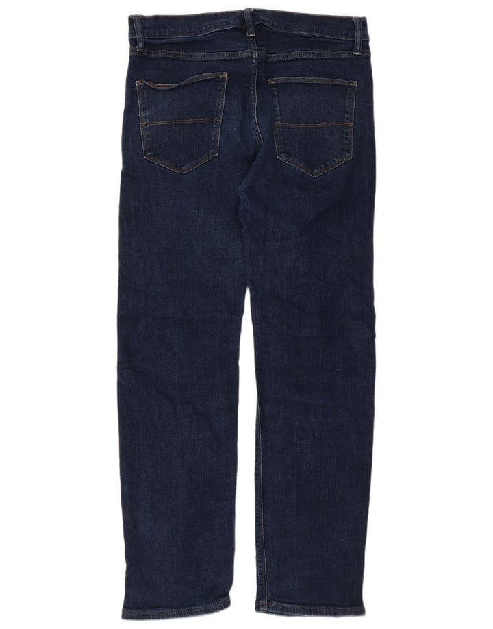 Jeans retos masculinos Marks & Spencer W32 L31 algodão azul marinho