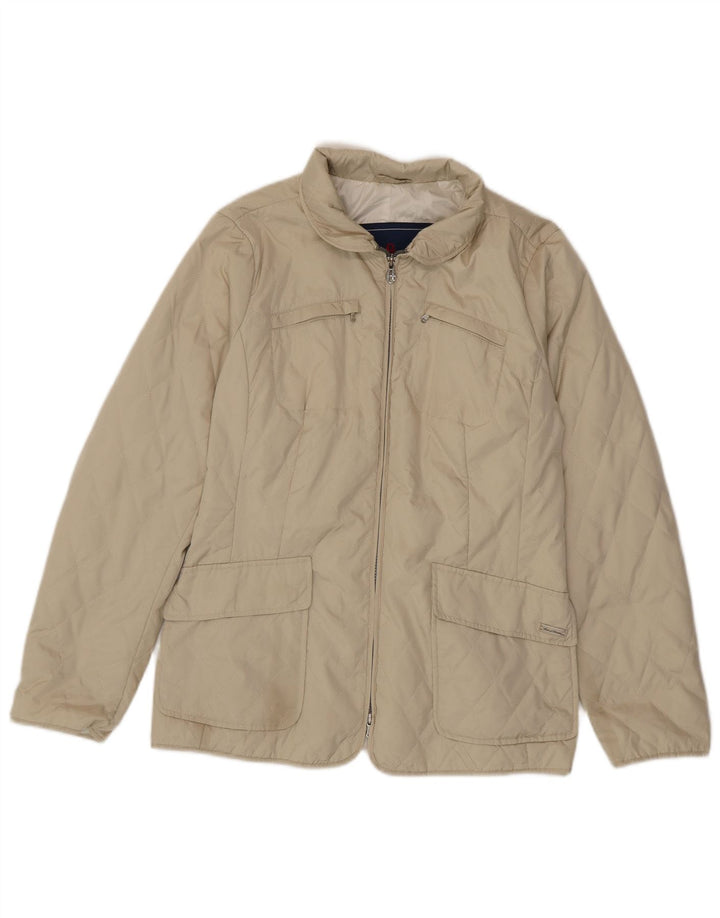 Jaqueta utilitária feminina CONTE OF FLORENCE IT 46 poliéster cinza grande