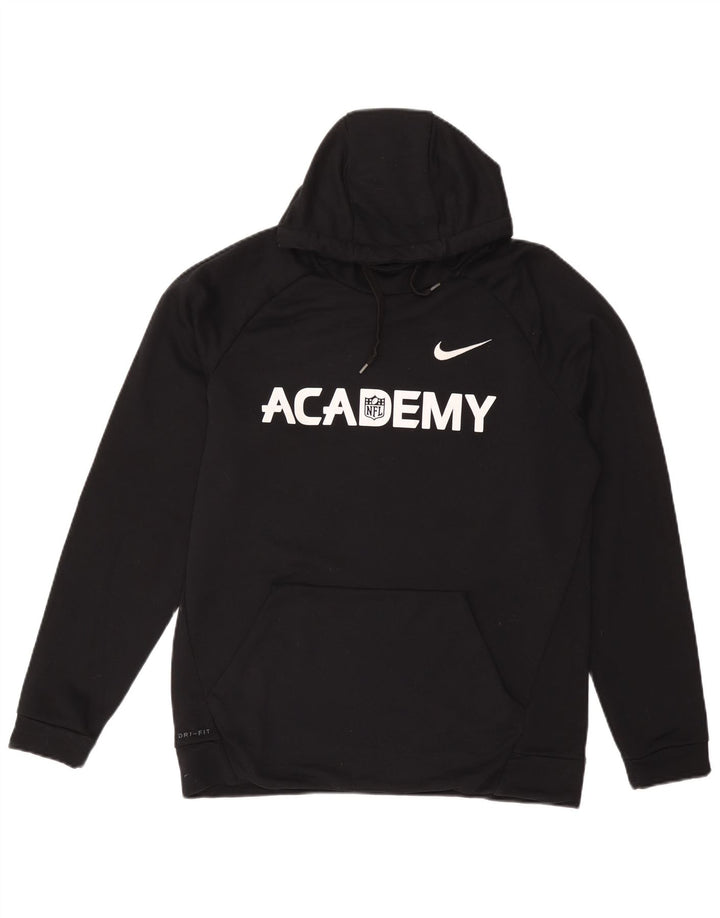 NIKE Mens NFL Graphic Hoodie Jumper Grande Poliéster Preto