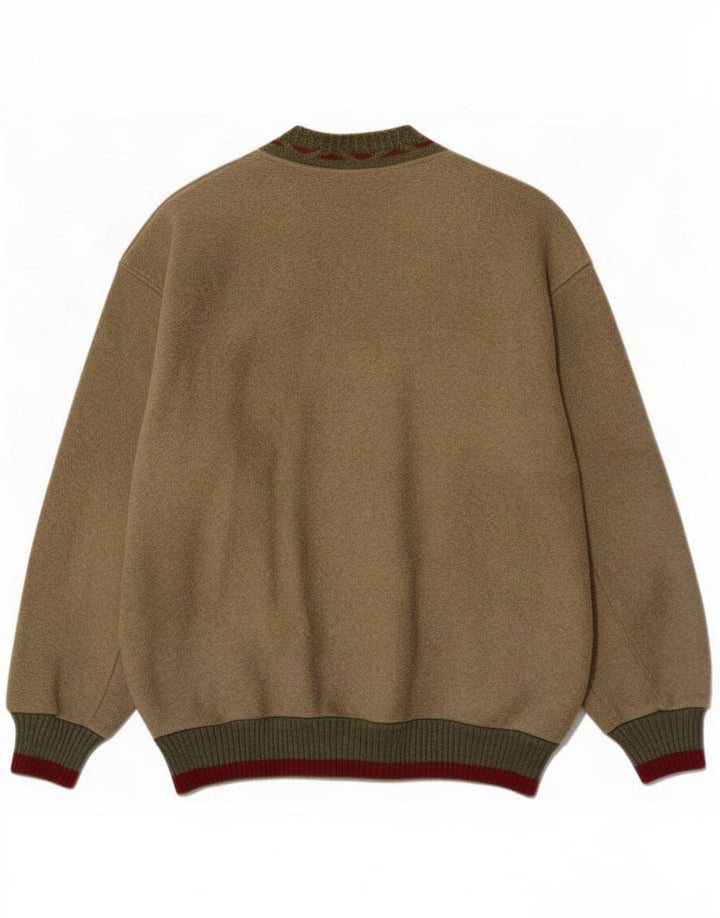 Jaqueta de lã masculina AUSTRALIAN L'ALPINA IT 50 poliéster verde grande