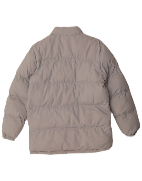 Casaco Fila Menino Acolchoado 15-16 Anos XL Cinzento Listrado Poliéster
