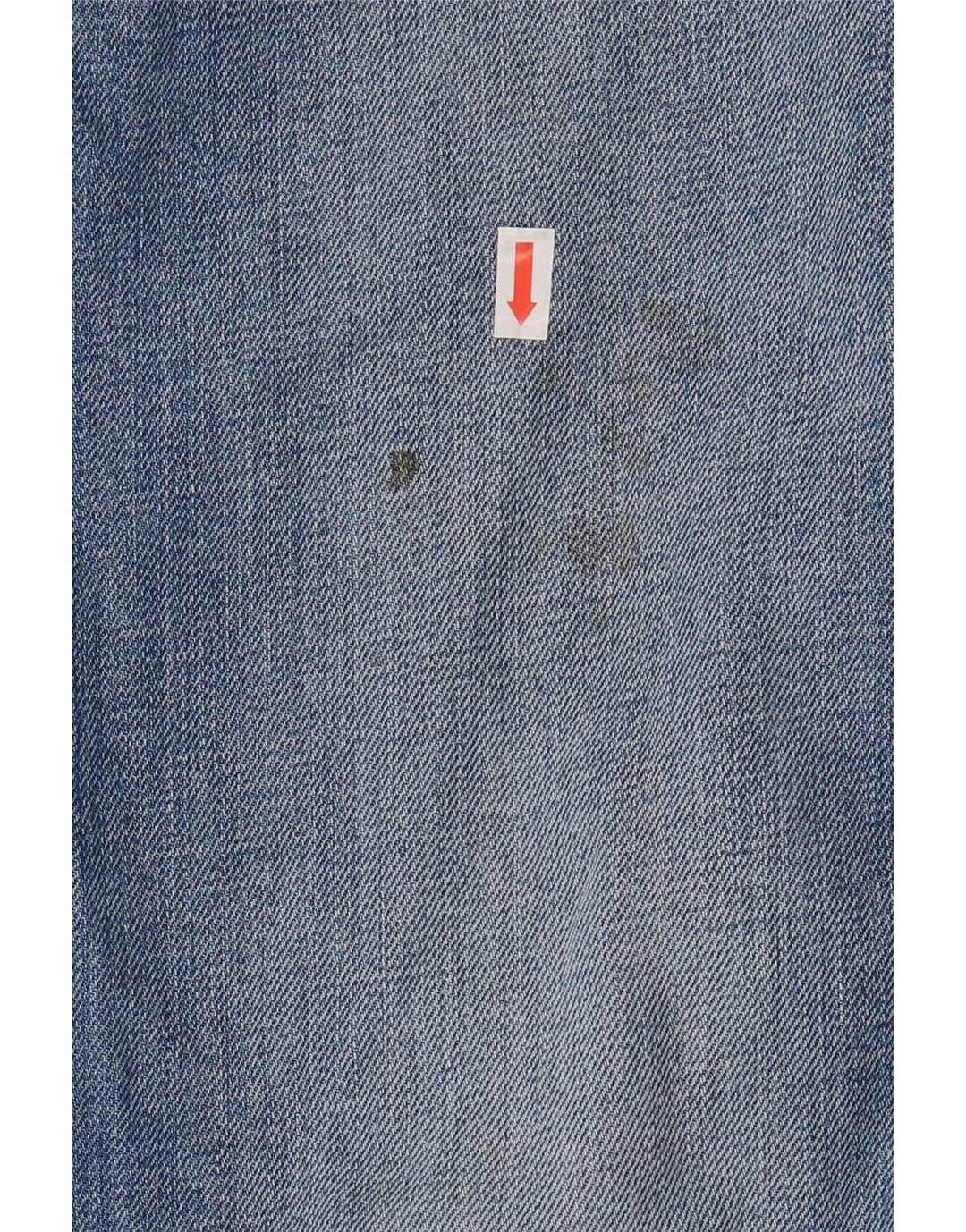Calça jeans reta masculina Fat Face W38 L29 algodão azul