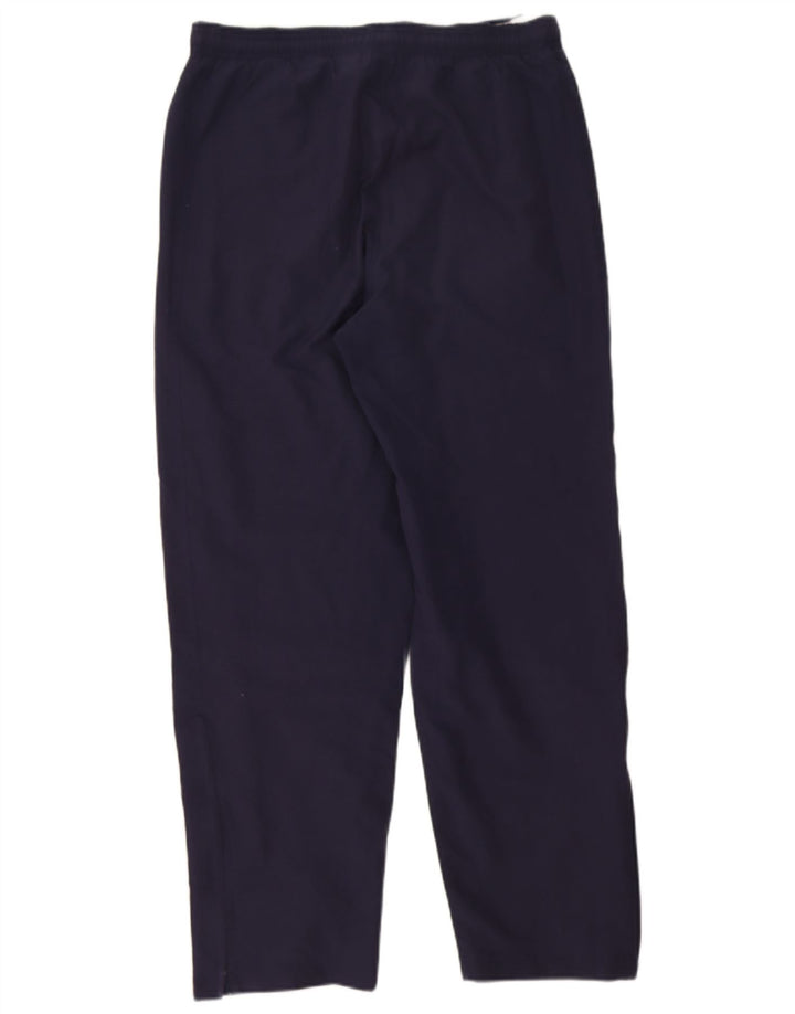 Calça de treino feminina Adidas UK 12 poliéster azul marinho médio