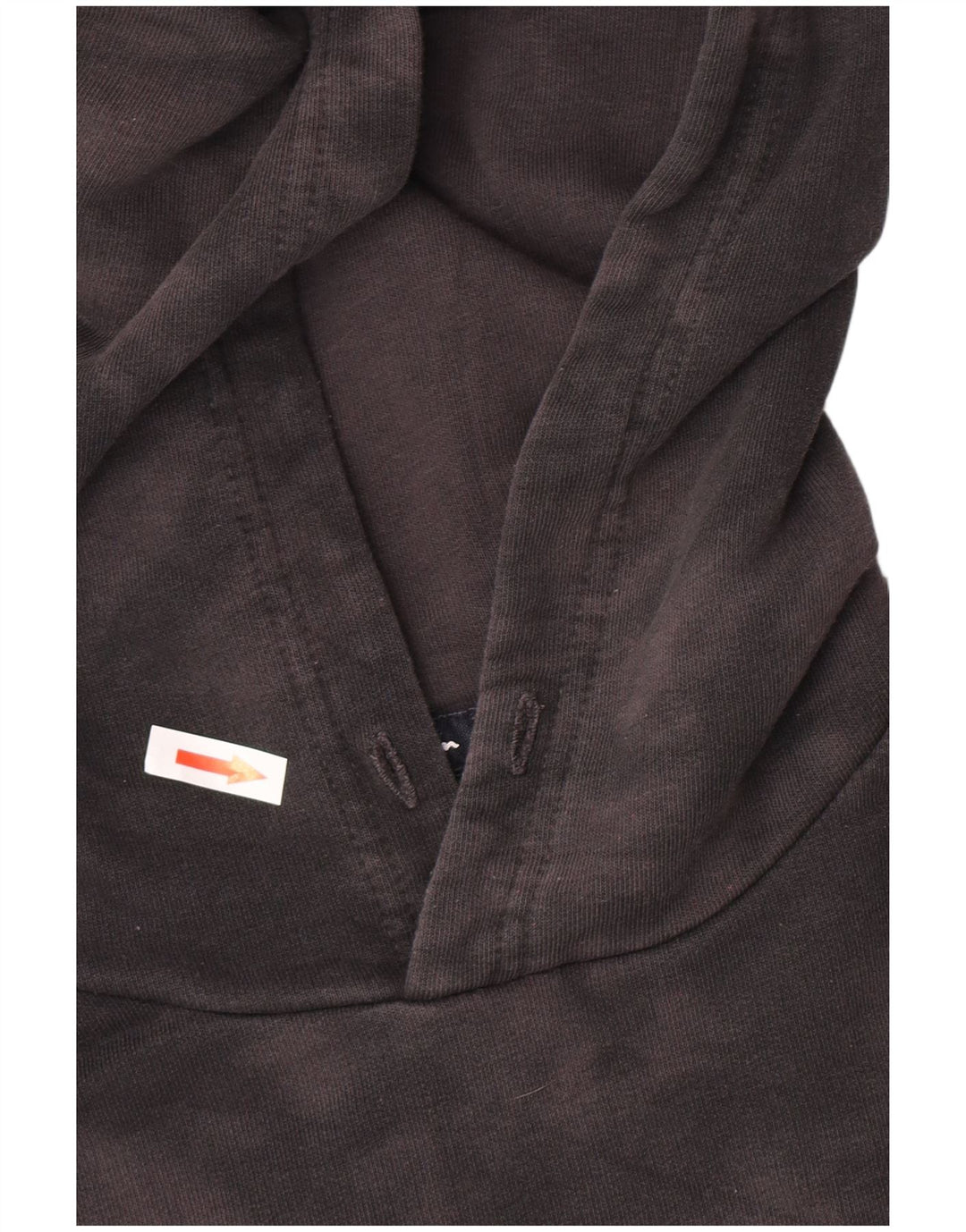 Jumper com capuz feminino Champion UK 14 cinza médio tie-dye algodão