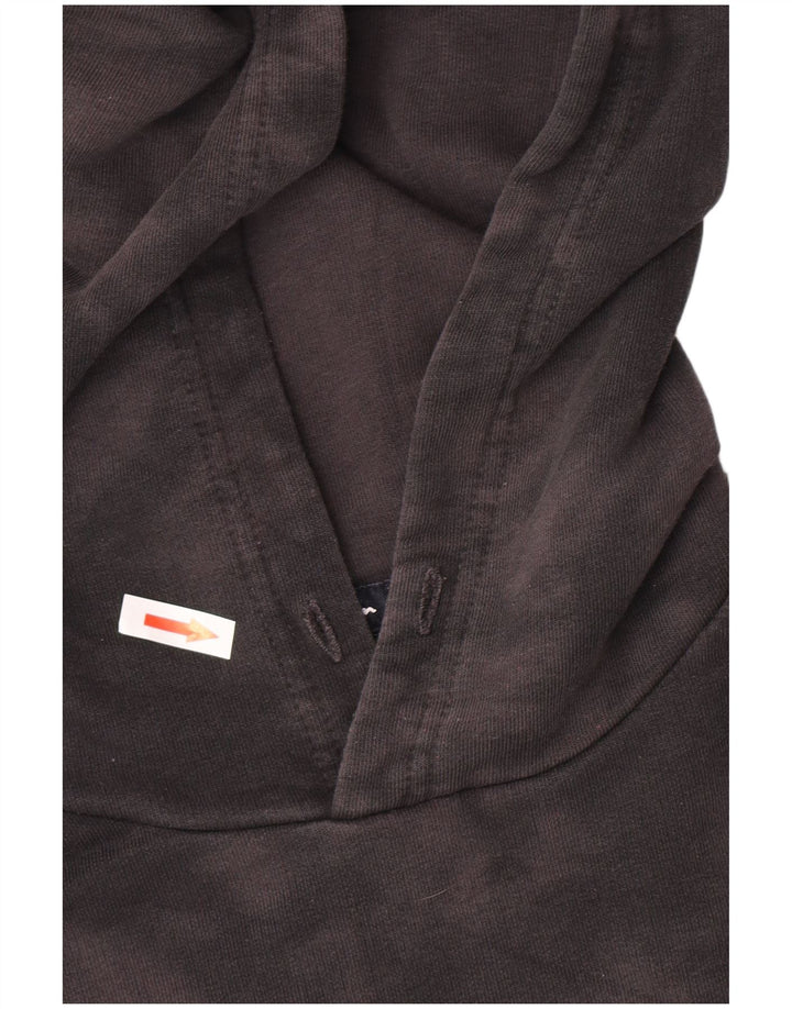 Jumper com capuz feminino Champion UK 14 cinza médio tie-dye algodão