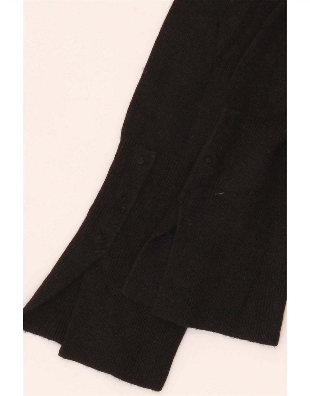 Zara Suéter feminino com gola redonda, Reino Unido 12 Médio Preto