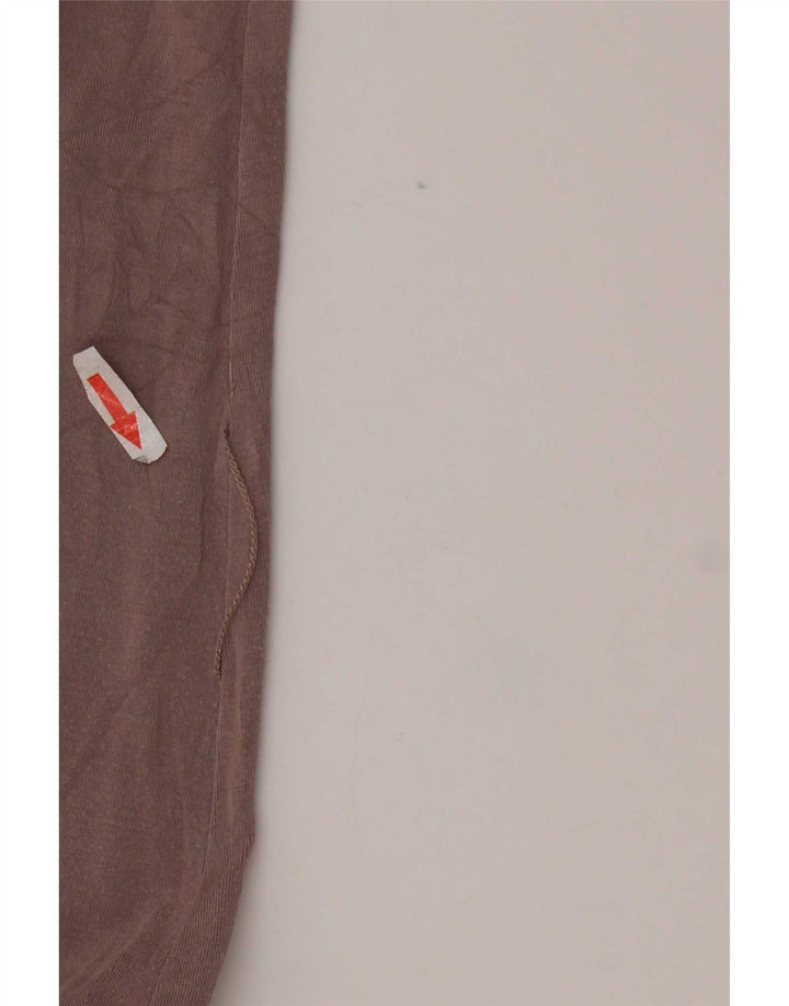 Liu Jo vestido feminino sem mangas IT 46 grande marrom modal