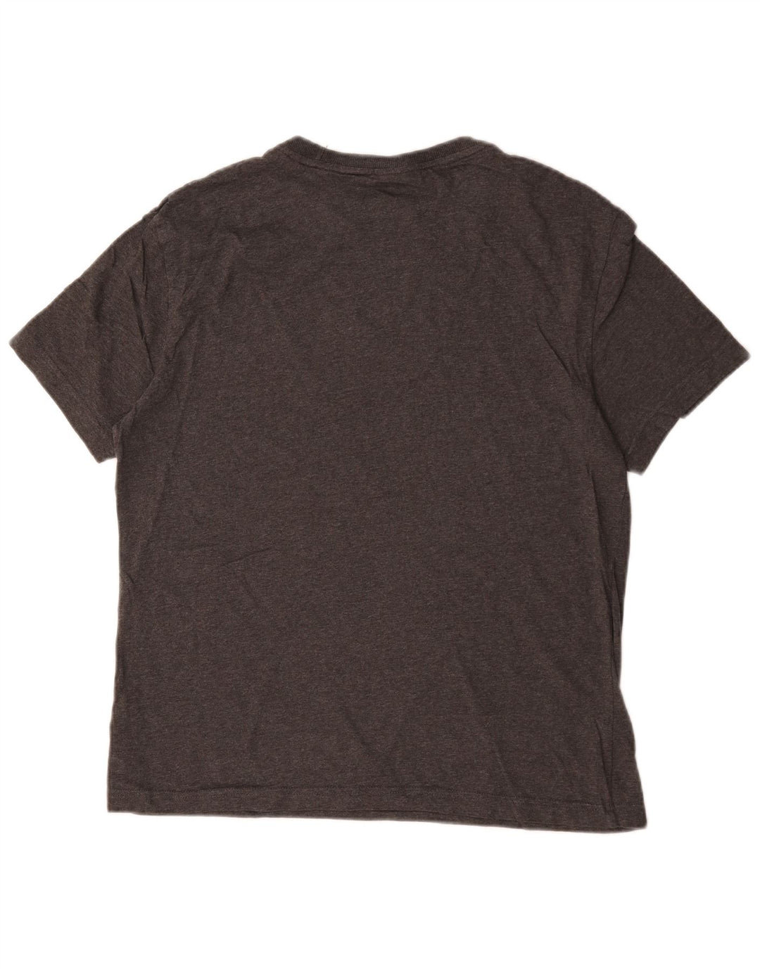Camiseta masculina Calvin Klein gráfica grande algodão cinza