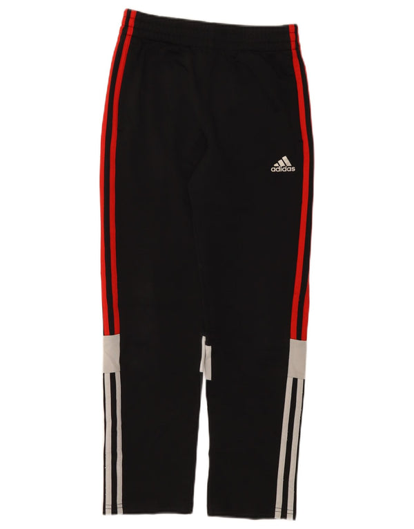Calças de treino Adidas Boys 9-10 anos médio preto colorblock