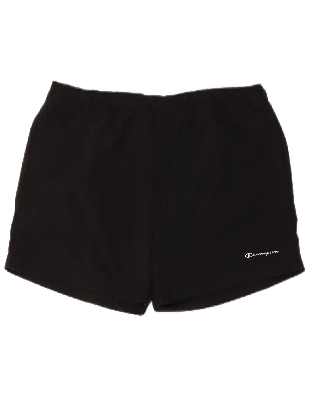 Shorts de natação masculino Champion grande poliamida preta