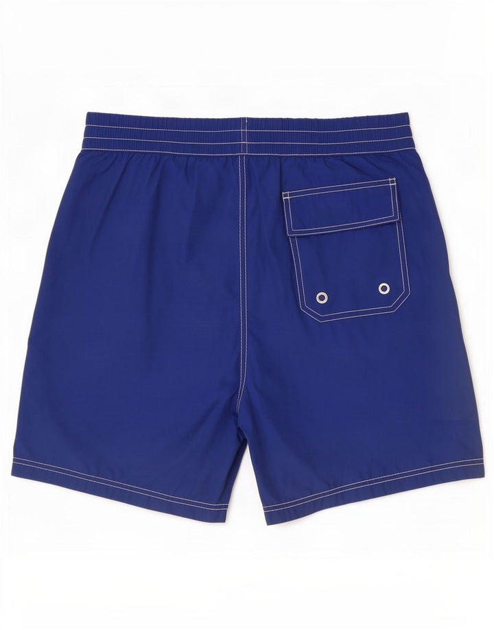 Shorts de natação masculino Jack Wills algodão azul médio