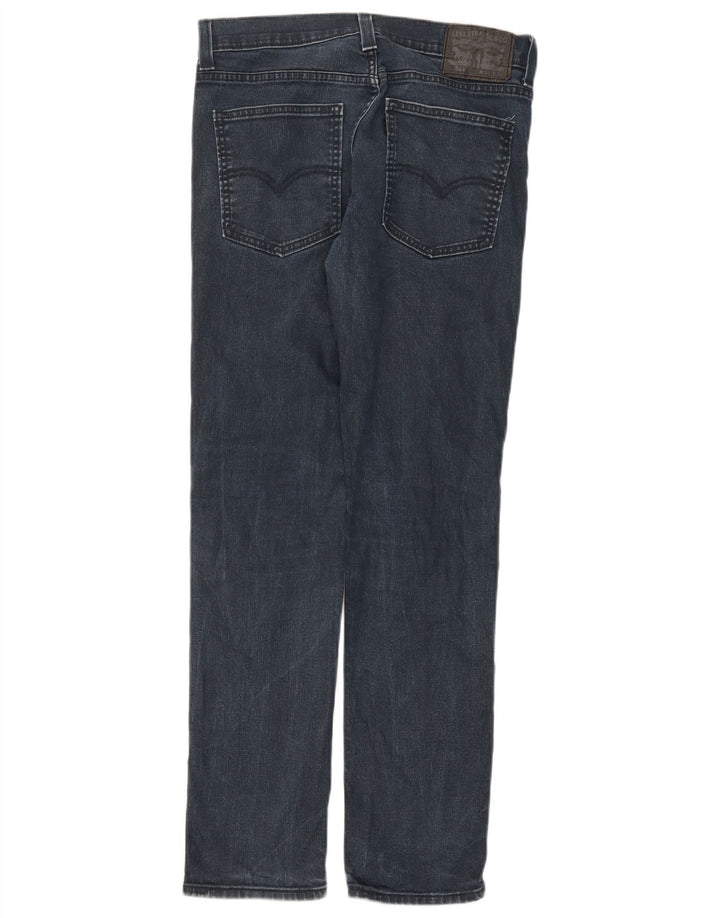 Levi's Masculino 511 Slim Jeans W31 L32 Azul Marinho Algodão