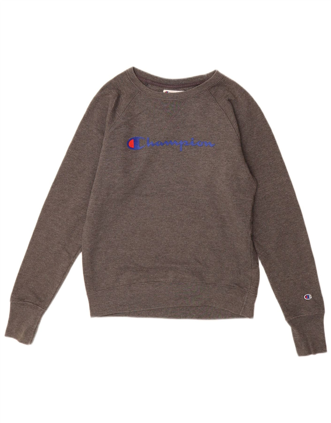 Champion moletom masculino gráfico jumper XS cinza poliéster